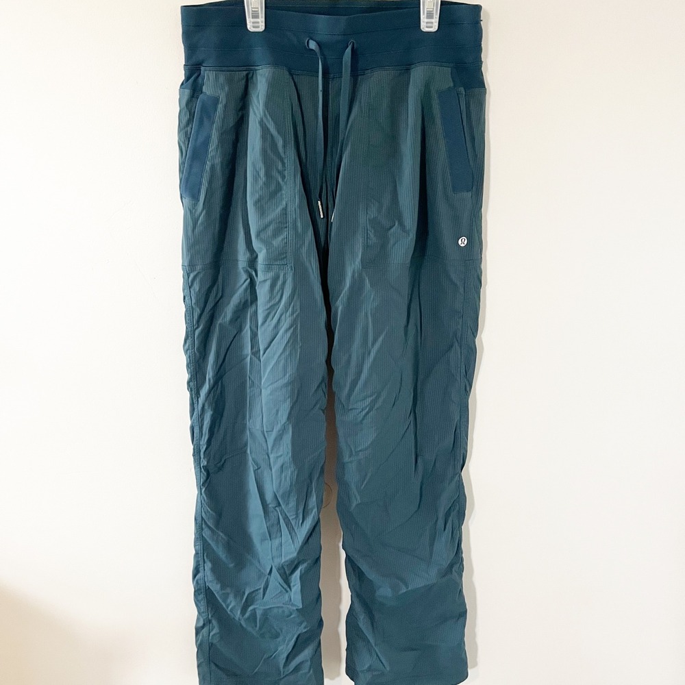Lululemon Dance Studio Pant III Lined Regular Teal Blue 8 W5AERR